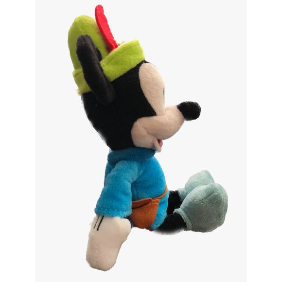 Disney "Mickey Mouse" as Robin Hood of Sherwood Forest Plush 8" Stuffed - Picture 4 of 7